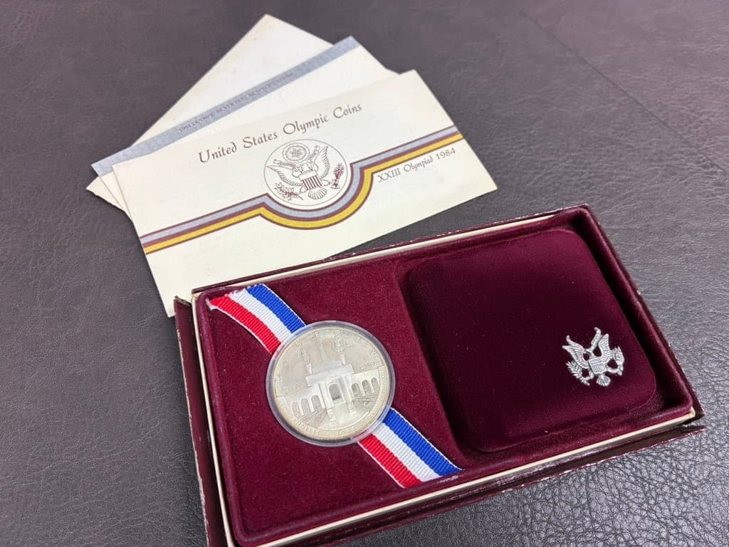 🪙買取実績🪙【1984年ロサンゼルスオリンピック記念 1ドルプルーフ銀貨】お買取させていただきました！！