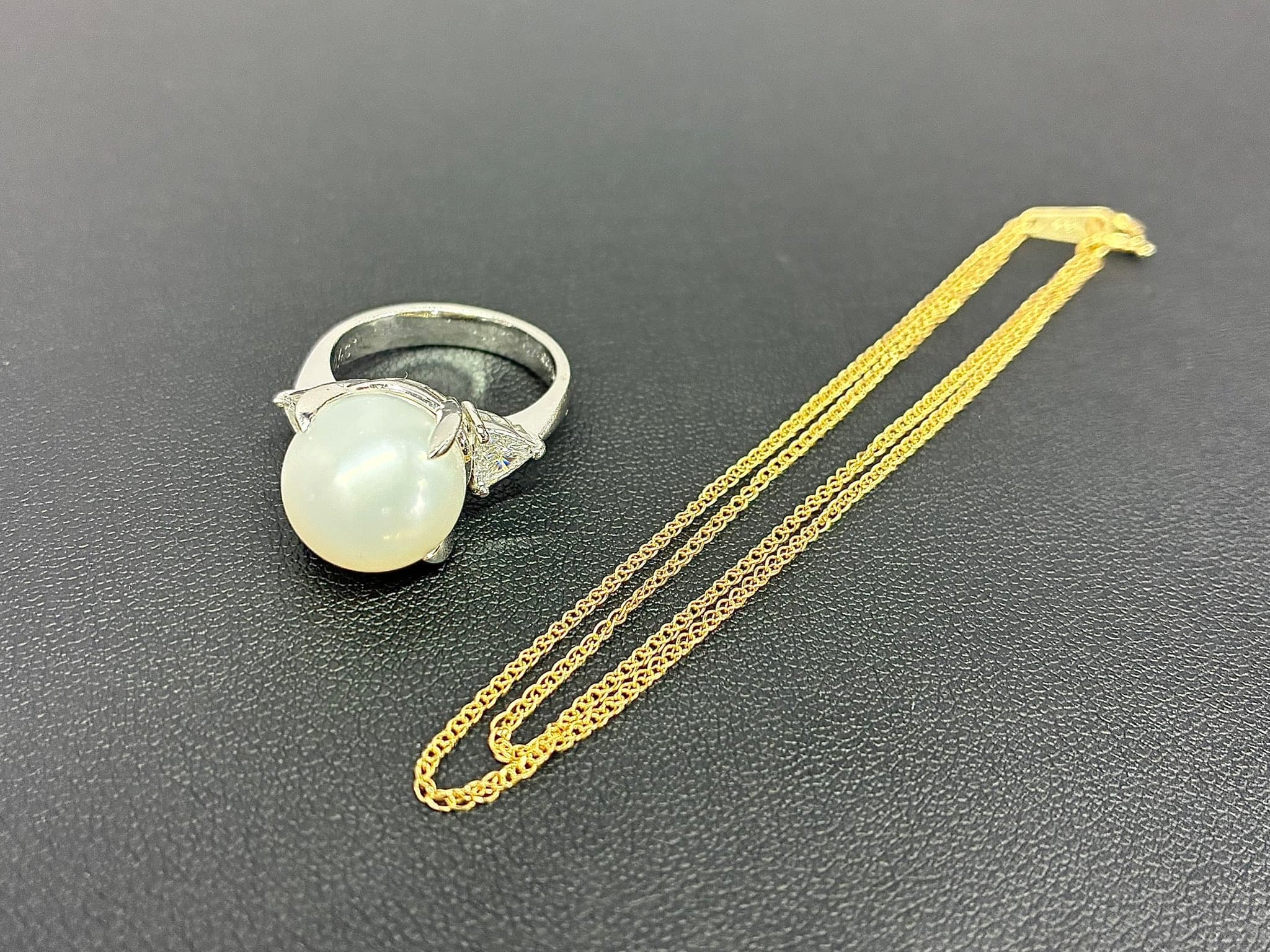 💍買取実績💍 【Pt900パール•ダイヤリング、K18ブレスレット】ご売却いただきました‼︎