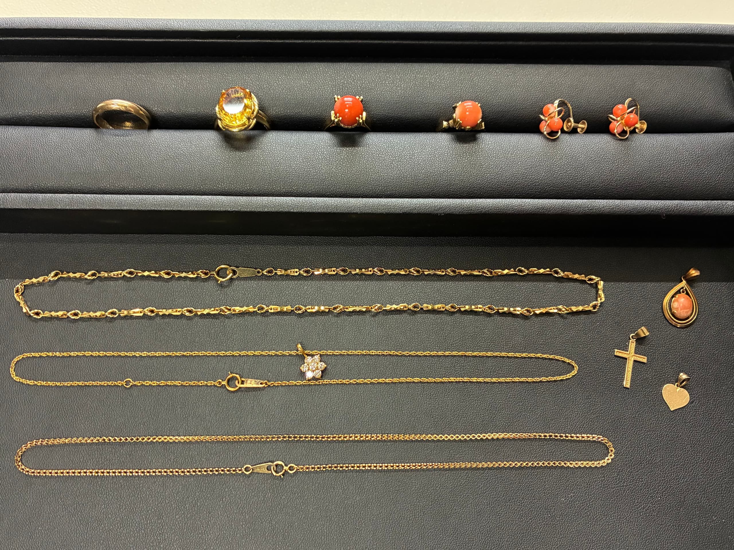 💍買取実績🪸【珊瑚・ゴールドアクセサリー多数】お買取いたしました✨